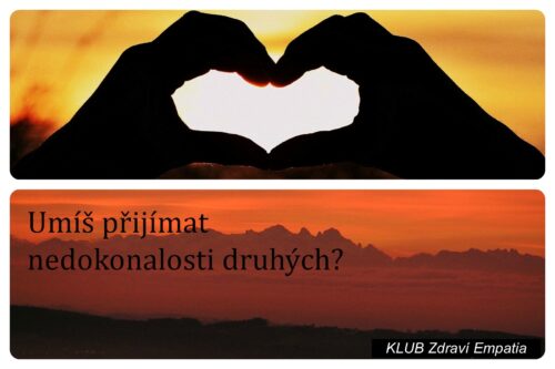 Přijímání nedokonalosti druhých
