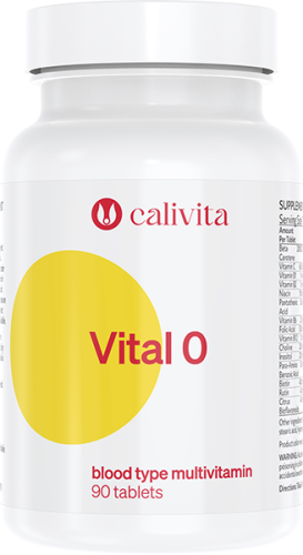 Vital O: Multivitamin pro krevní skupinu 0