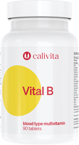 Vital B: Multivitamin pro krevní skupinu B