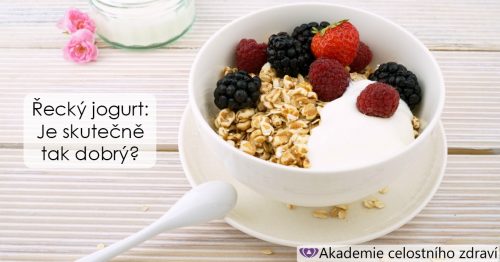Řecký jogurt: Dobrý nebo špatný?