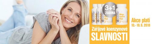 AKCE TÝDNE: Mega Coenzym Q10 Plus 3+1 ZDARMA