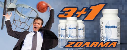AkCE na 4 dny: Magnezi B6 3+1 ZDARMA