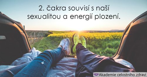 2. Sakrální čakra