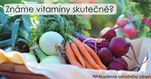 Čerstvé, křupavé vitaminy