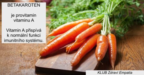 Betakaroten – barvy přírody na našem talíři